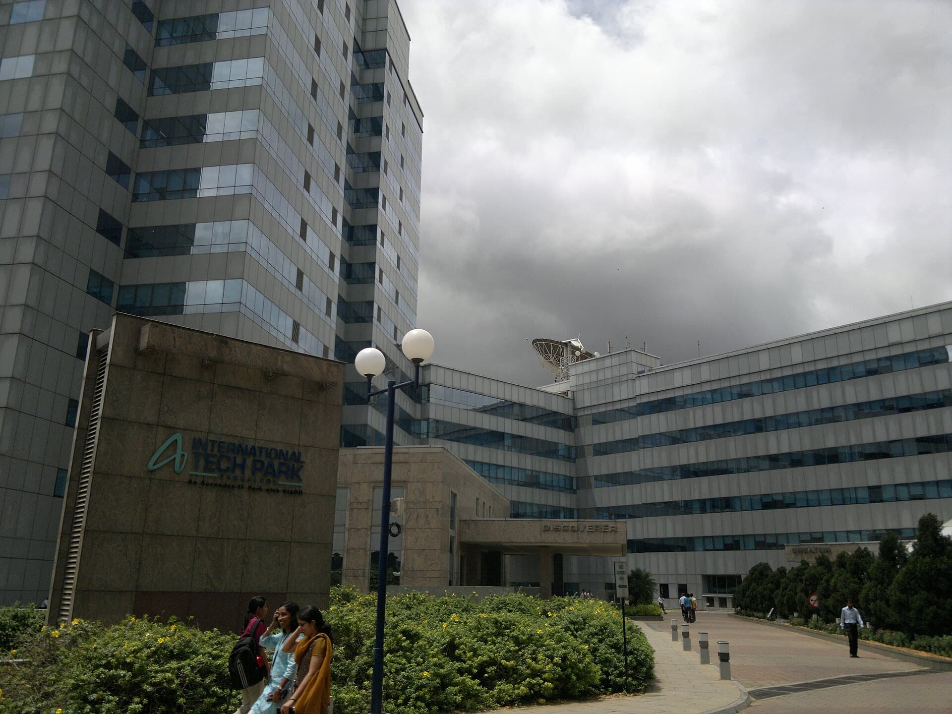 Office blocks at the International Tech Park (ITPL) campus in Whitefield, Bengaluru